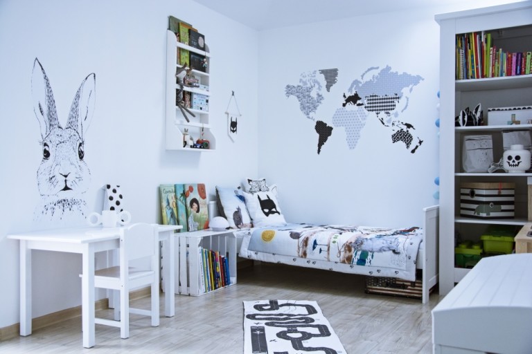 Pokój dla przedszkolaka w skandynawskim stylu