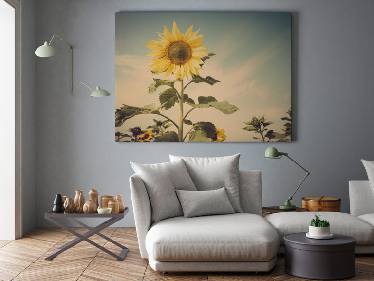 Kwiaty pełne słońca – obrazy ze słonecznikami w twoim wnętrzu