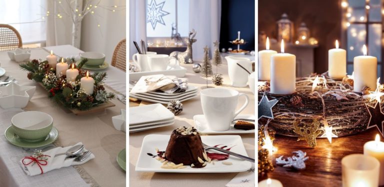 Najlepsze pomysły na aranżację stołu na Boże Narodzenie i sylwestra