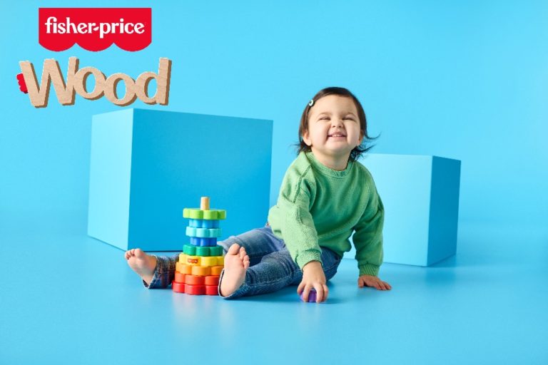 Fisher-Price® Wood – drewniane zabawki, które angażują zmysły i wspierają kreatywność dzieci