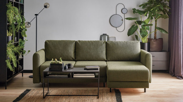 Zieleń i błękit – kolory, które oddychają razem z wnętrzem